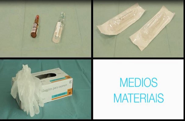Materiais adm. Medicación IM